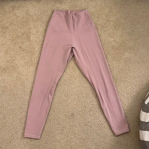 pink/purple leggings
